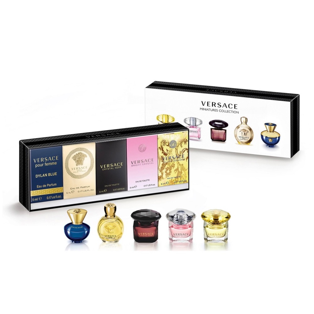 5 pc Versace Miniature Fragrance Gift Set